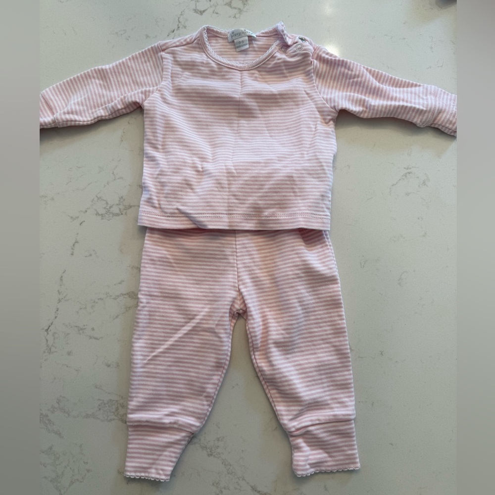 Striped Pink Kids Pajamas
